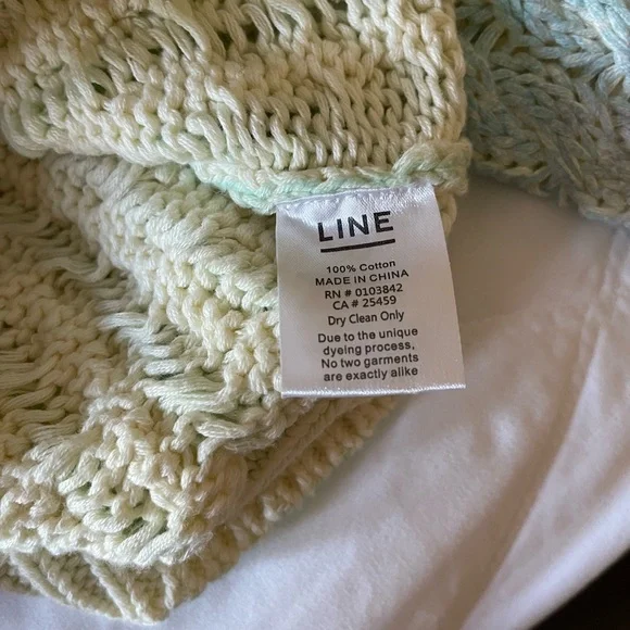 LINE Cotton Rainbow Sweater XS - Ombre Pink - Picture 9 of 9